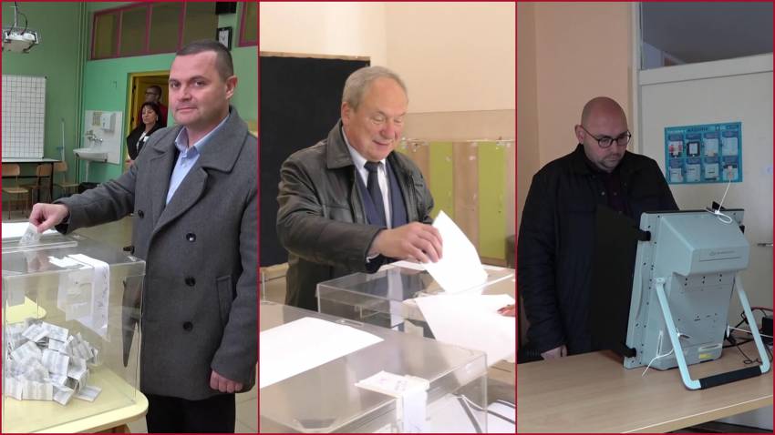 Представители на местната власт в Русе, Търговище и Разград упражниха правото си на глас