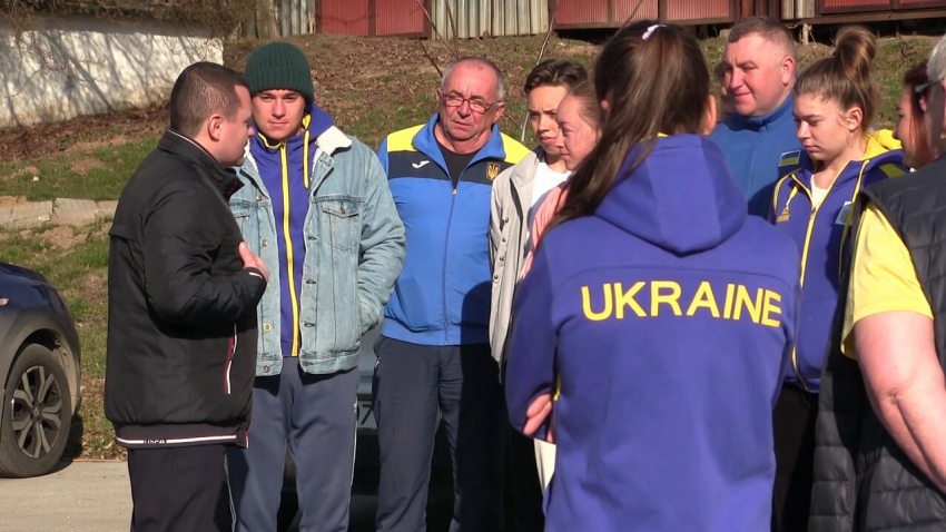 Община Русе подслони младежкия национален отбор по кану-каяк на Украйна