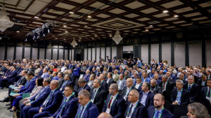 Община Разград е представлявана от кмета на Добрин Добрев и от председателя на Общинския съвет Галина Георгиева.