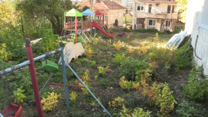 Ремонтират тротоари и дворове на детски ясли и социални услуги в Разград 