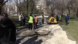 Започна мащабното благоустройство в Северния градски парк на Разград