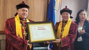 Акад. Христо Белоев е удостоен със званието &quot;Доктор хонорис кауза&quot; на Университета за традиционна монголска медицина