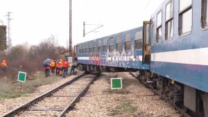 Няма пострадали и сериозни щети след влаковия инцидент край Търговище