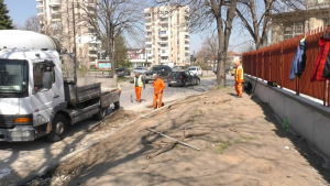 Разширяват платното в участък от бул. &quot;Митрополит Андрей&quot; в Търговище