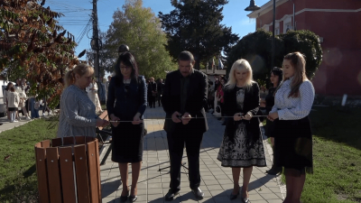 ВИДЕО: В Две могили откриха парка, носещ името на покойния кмет Божидар Борисов