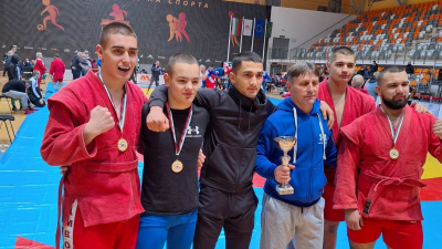СК "Спартак – Русе" с множество отличия от Държавното първенство по спортно и бойно самбо