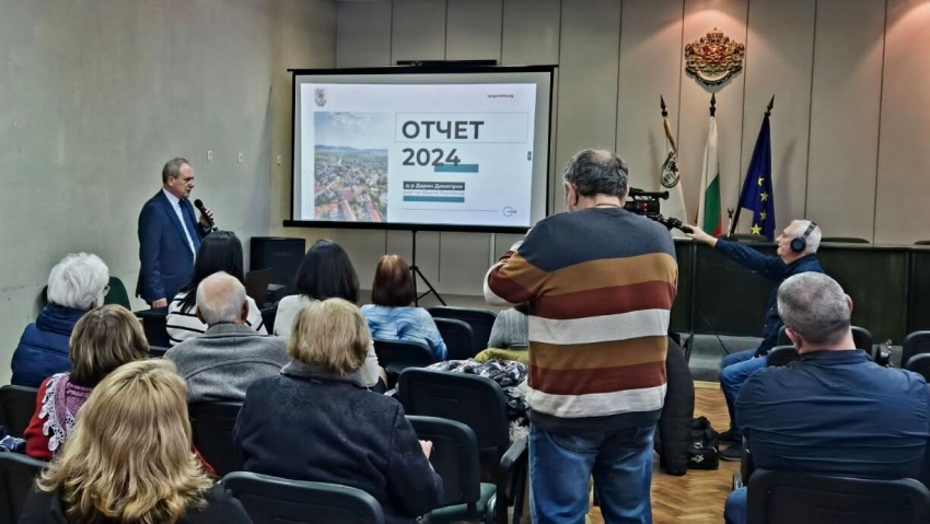 Кметът на Търговище отчете свършеното през 2024 и очерта приоритетите за тази година