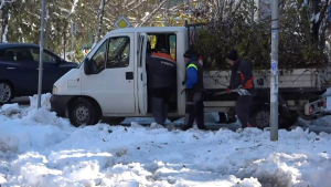 Под метър видимост възпрепятствало снегопочистването в Разград в нощта на снеговалежа